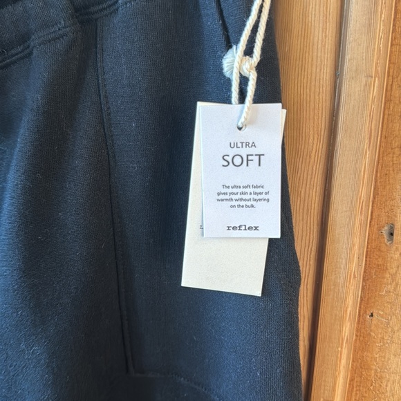 NWT Black  High Rise Cargo Jogger Sweatpants Pants - Picture 7 of 8